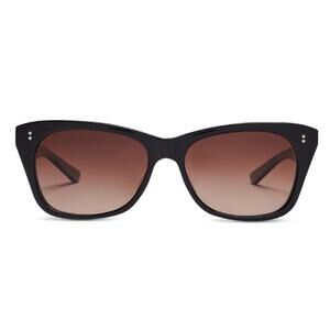 SALT. Unisex Black/Brown Gradient Sela Sunglasses